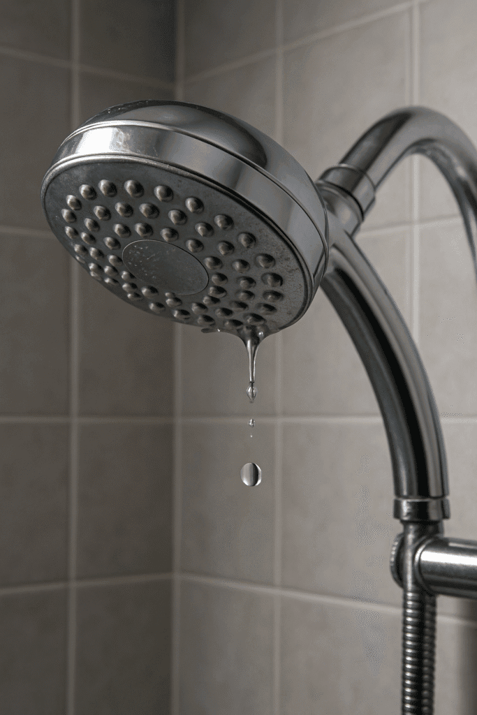 why is my shower head leaking
