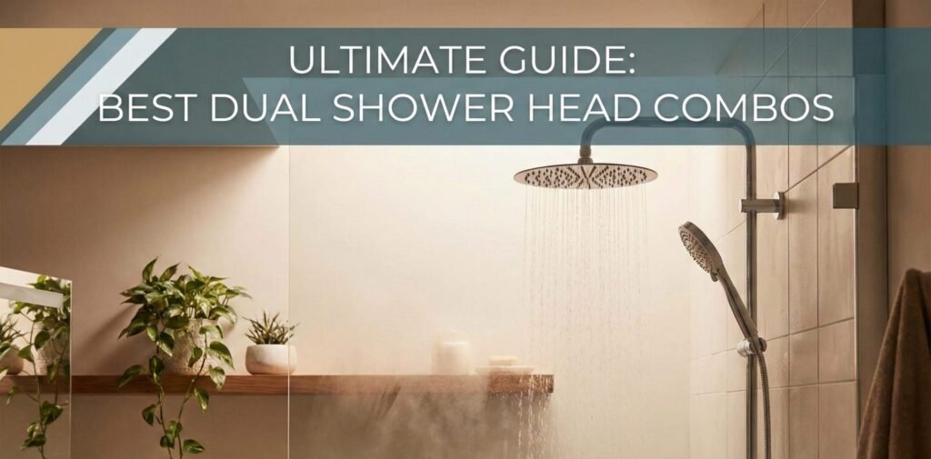 best dual shower head combo