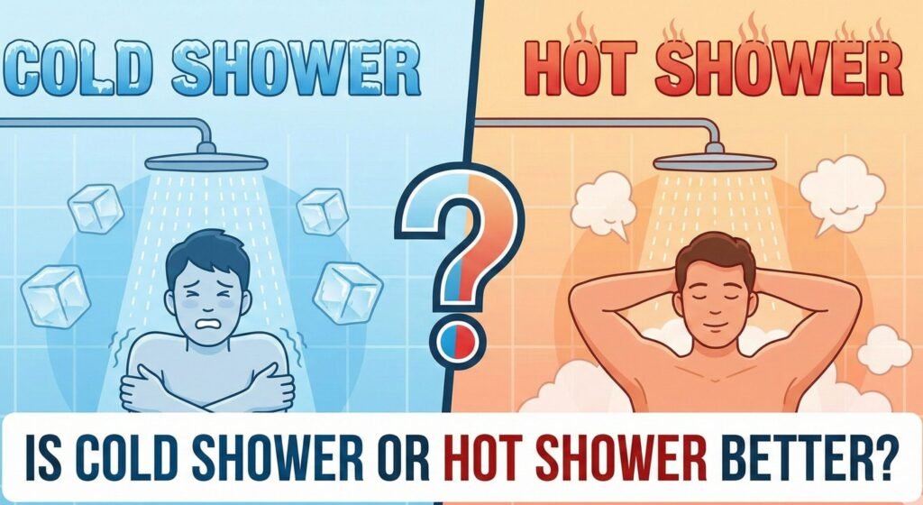 is cold shower or hot shower better