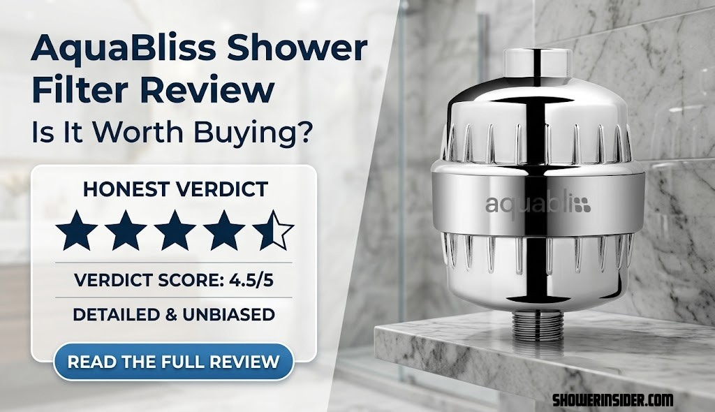 AquaBliss shower filter Review