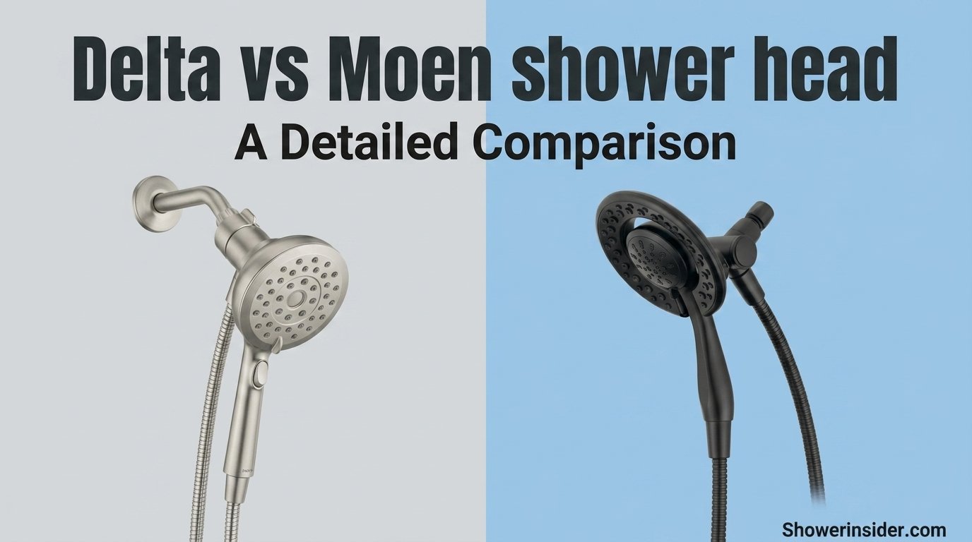 Delta vs Moen Shower Head Comparison